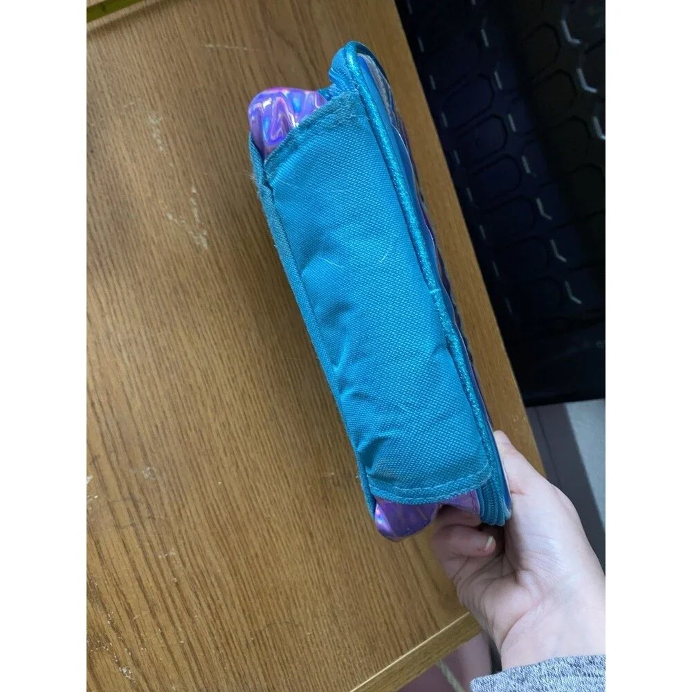 Mermaid Scales Iridescent Blue Purple Lunch Box